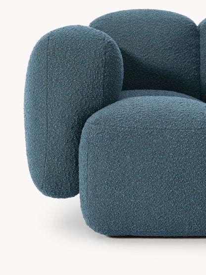 Modulares Sofa Tayla (4-Sitzer) aus Bouclé