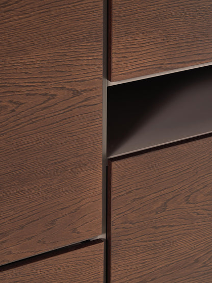 Holz-Highboard Larsen