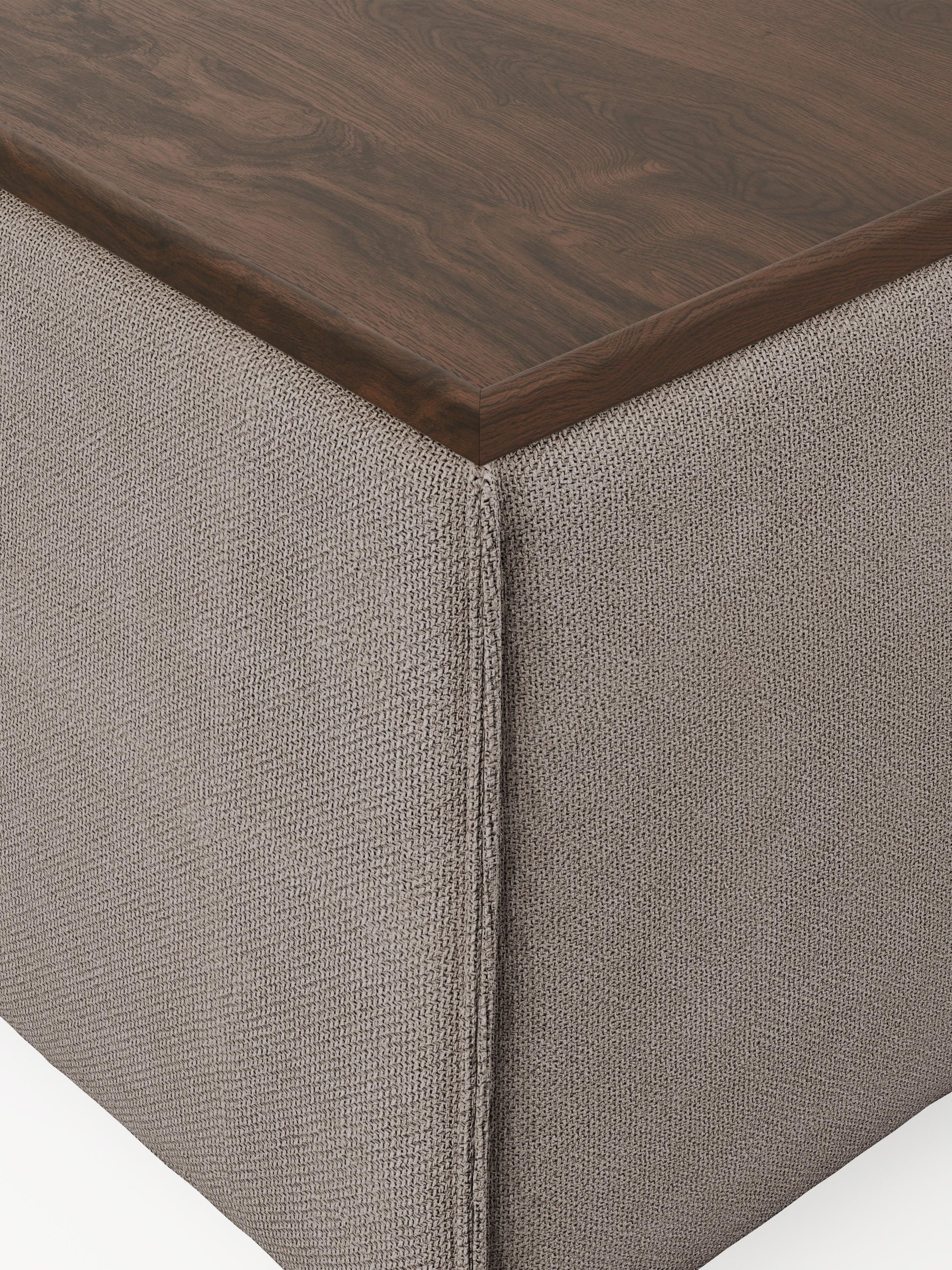 Sofa-Hocker Lennon mit Stauraum