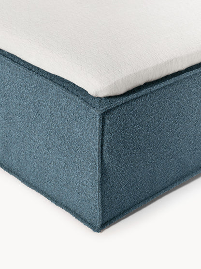 Bouclé-Boxspringbett Lennon