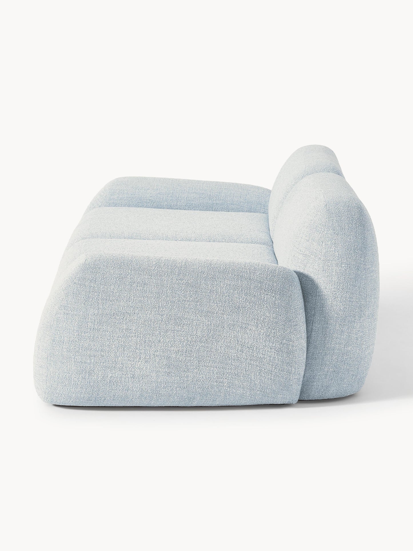 Modulares Bouclé-Sofa Wolke (3-Sitzer)