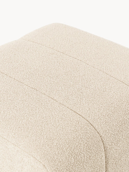 Bouclé-Sofa-Hocker Lena