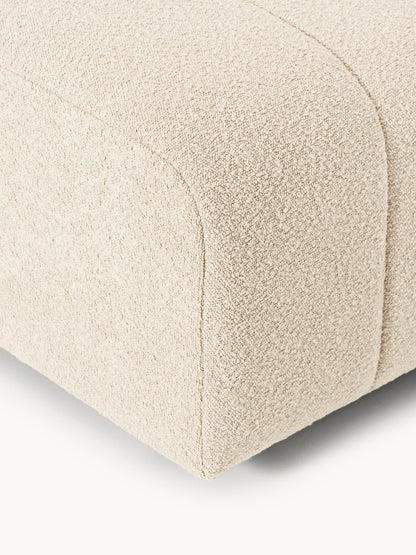 Bouclé-Sofa-Hocker Lena