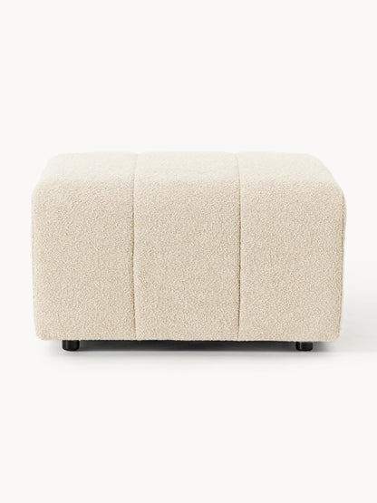 Bouclé-Sofa-Hocker Lena