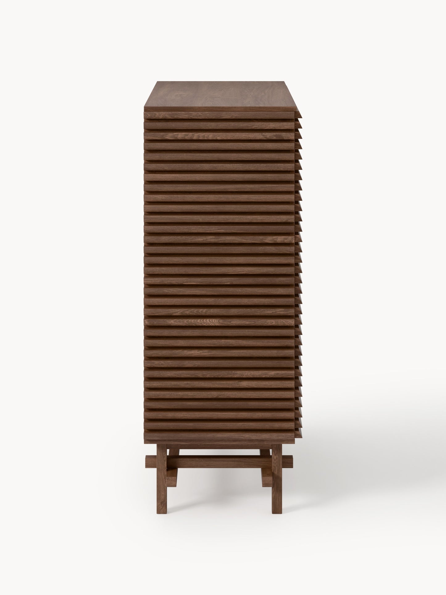 Highboard Pierce aus Eichenholz