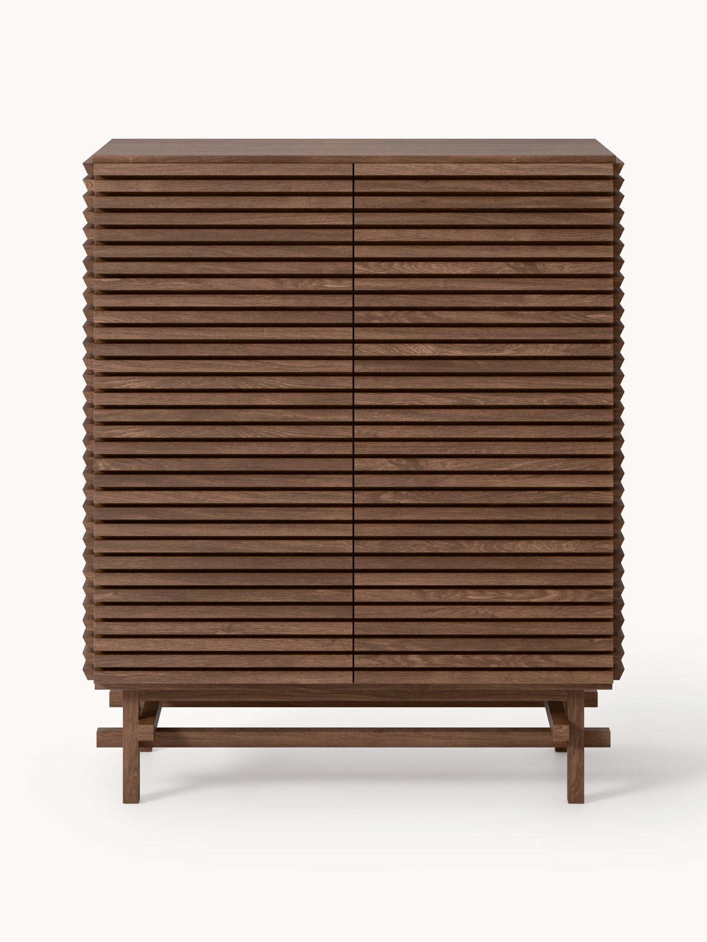 Highboard Pierce aus Eichenholz