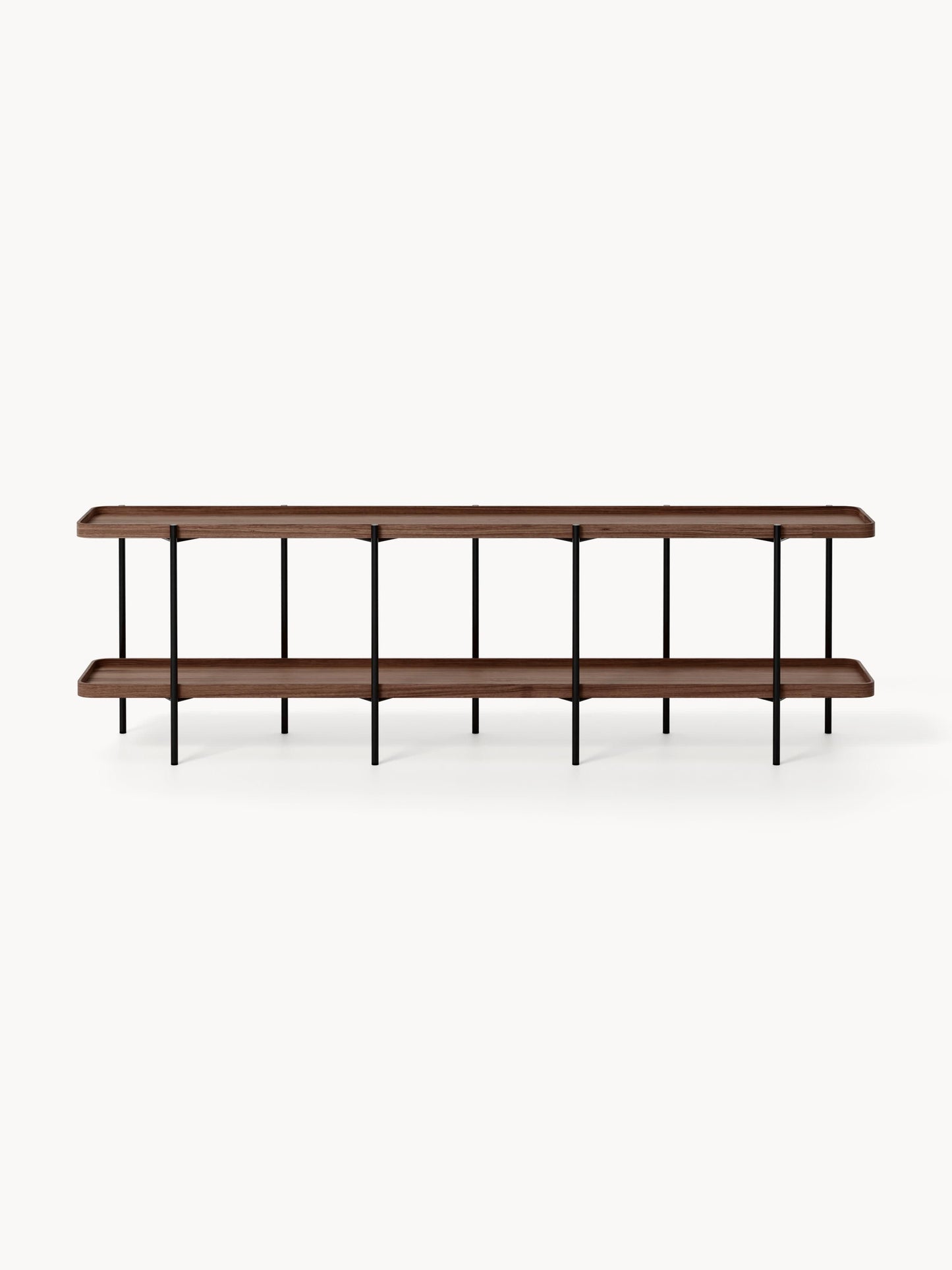 Niedriges Holz-Regal Renee