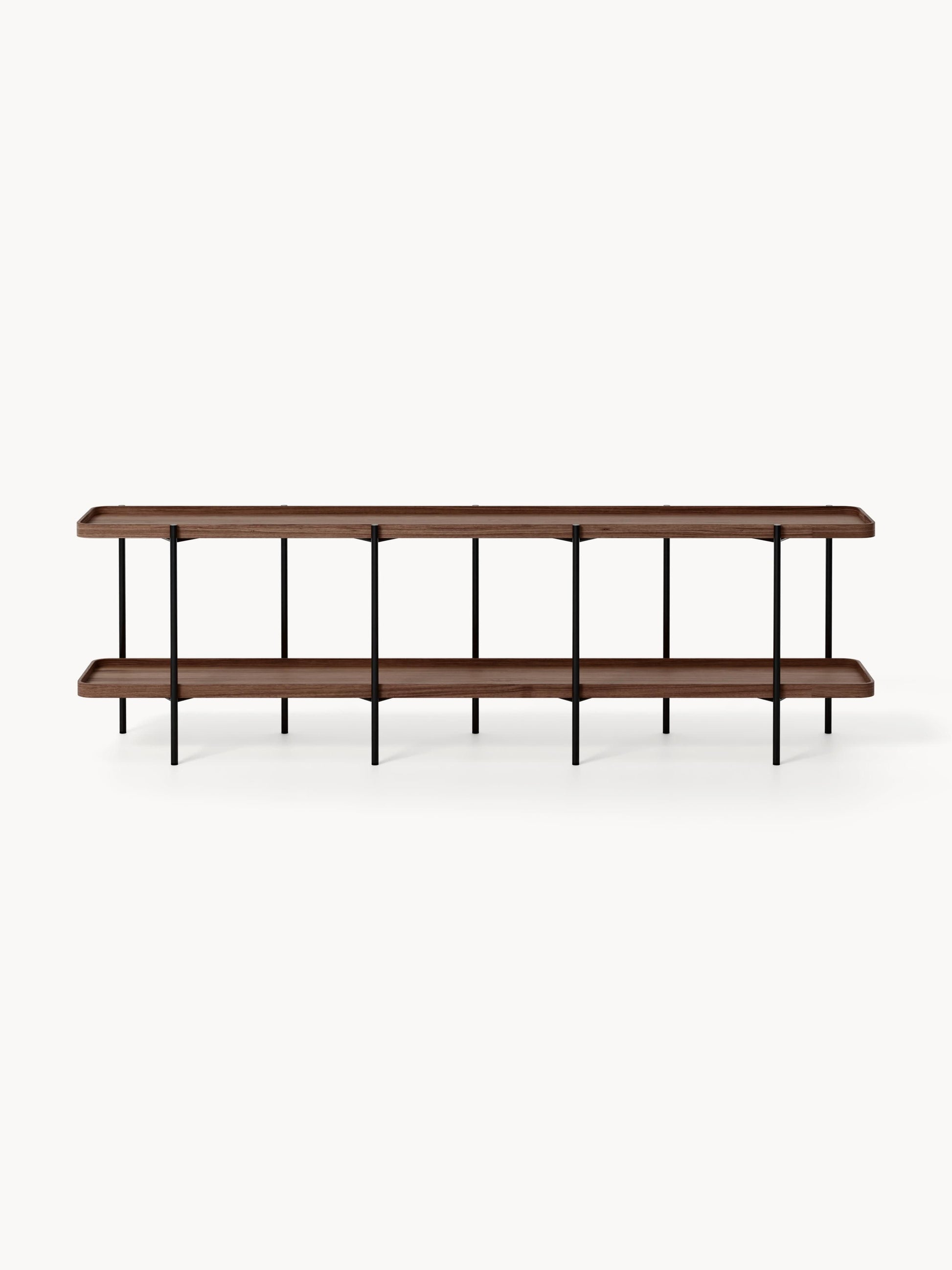 Niedriges Holz-Regal Renee