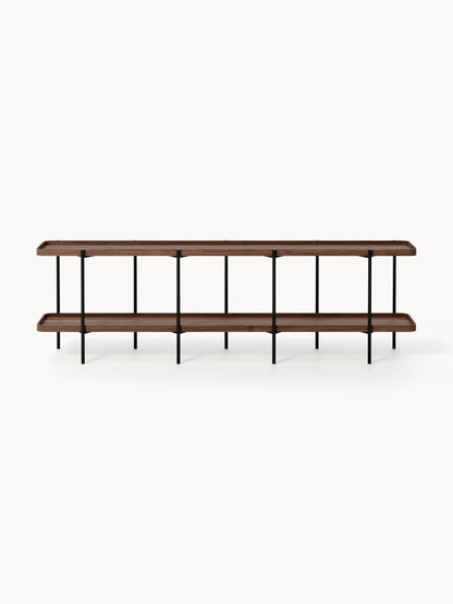 Niedriges Holz-Regal Renee