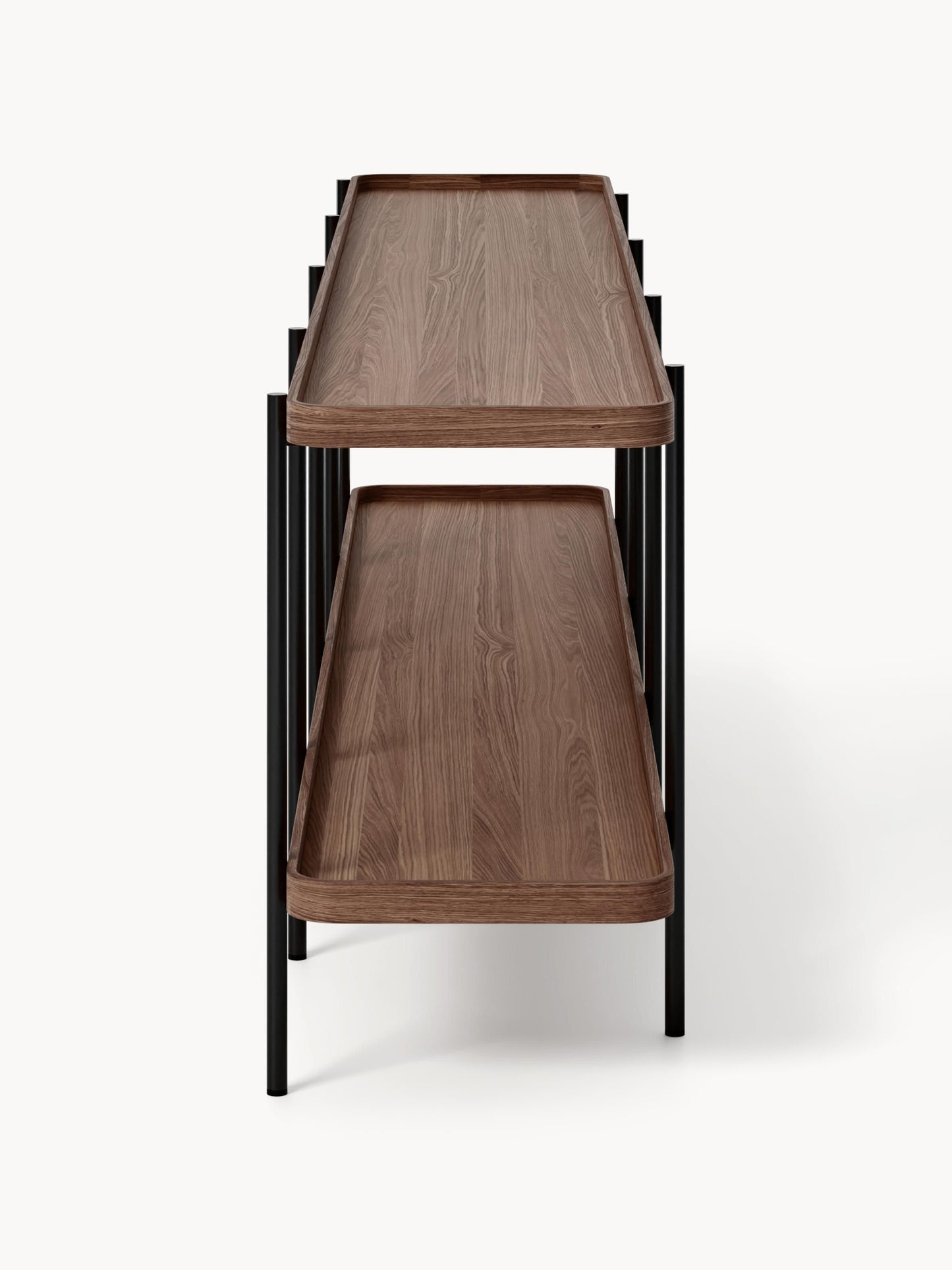 Niedriges Holz-Regal Renee