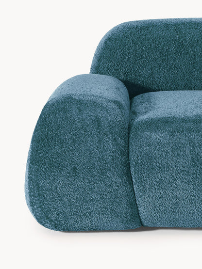 Loungesessel Wolke aus Teddy-Bouclé