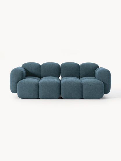 Galeriebild 1 - Modulares Sofa Tayla (3-Sitzer) aus Bouclé