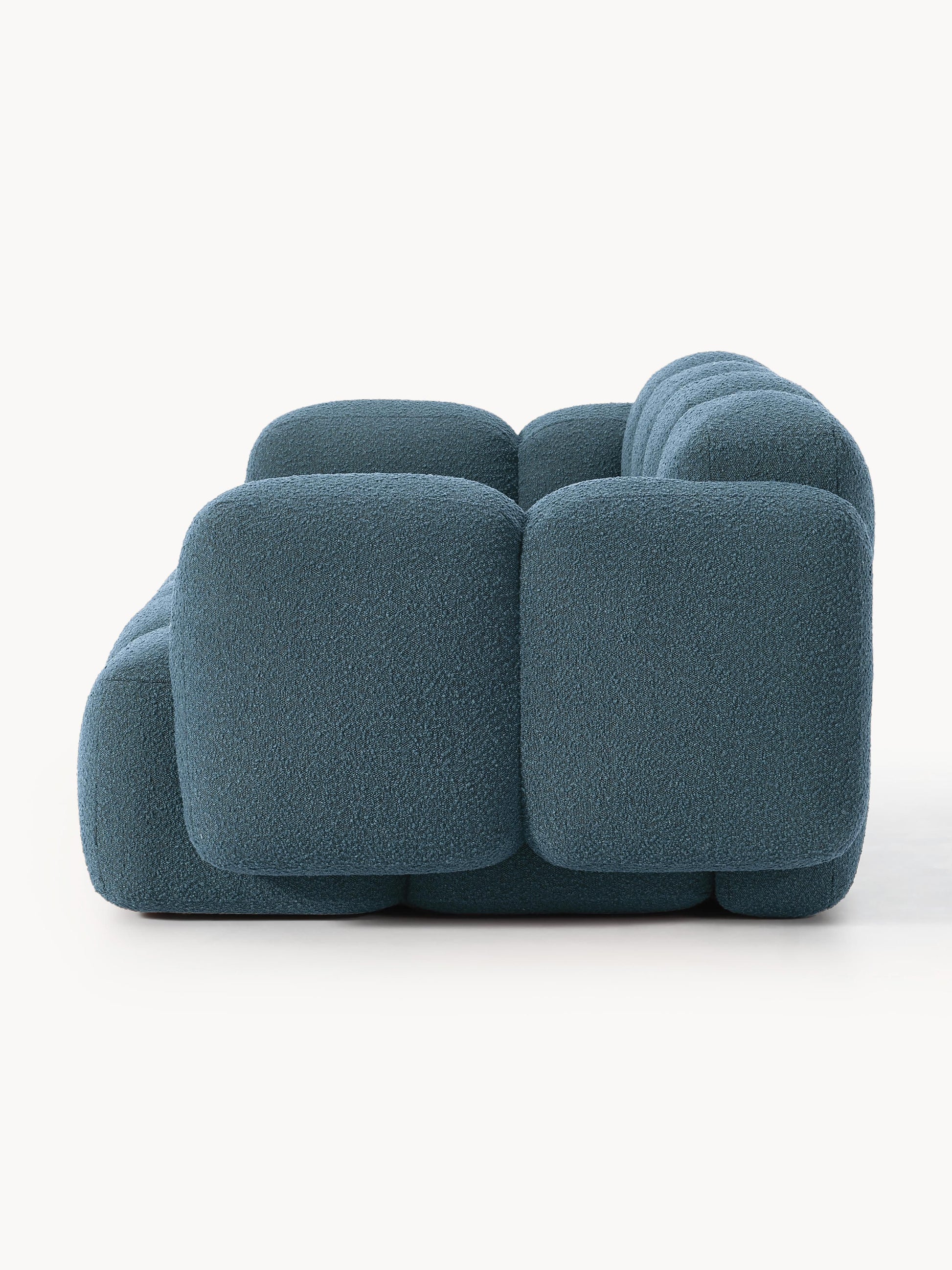 Modulares Sofa Tayla (3-Sitzer) aus Bouclé
