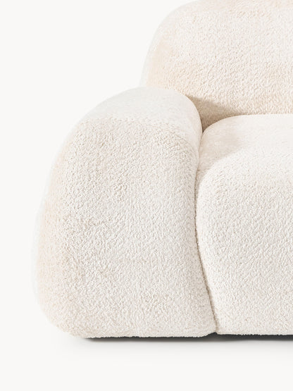 Loungesessel Wolke aus Teddy-Bouclé