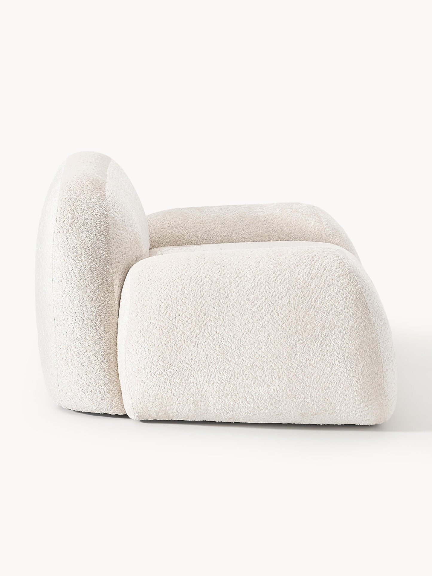 Loungesessel Wolke aus Teddy-Bouclé
