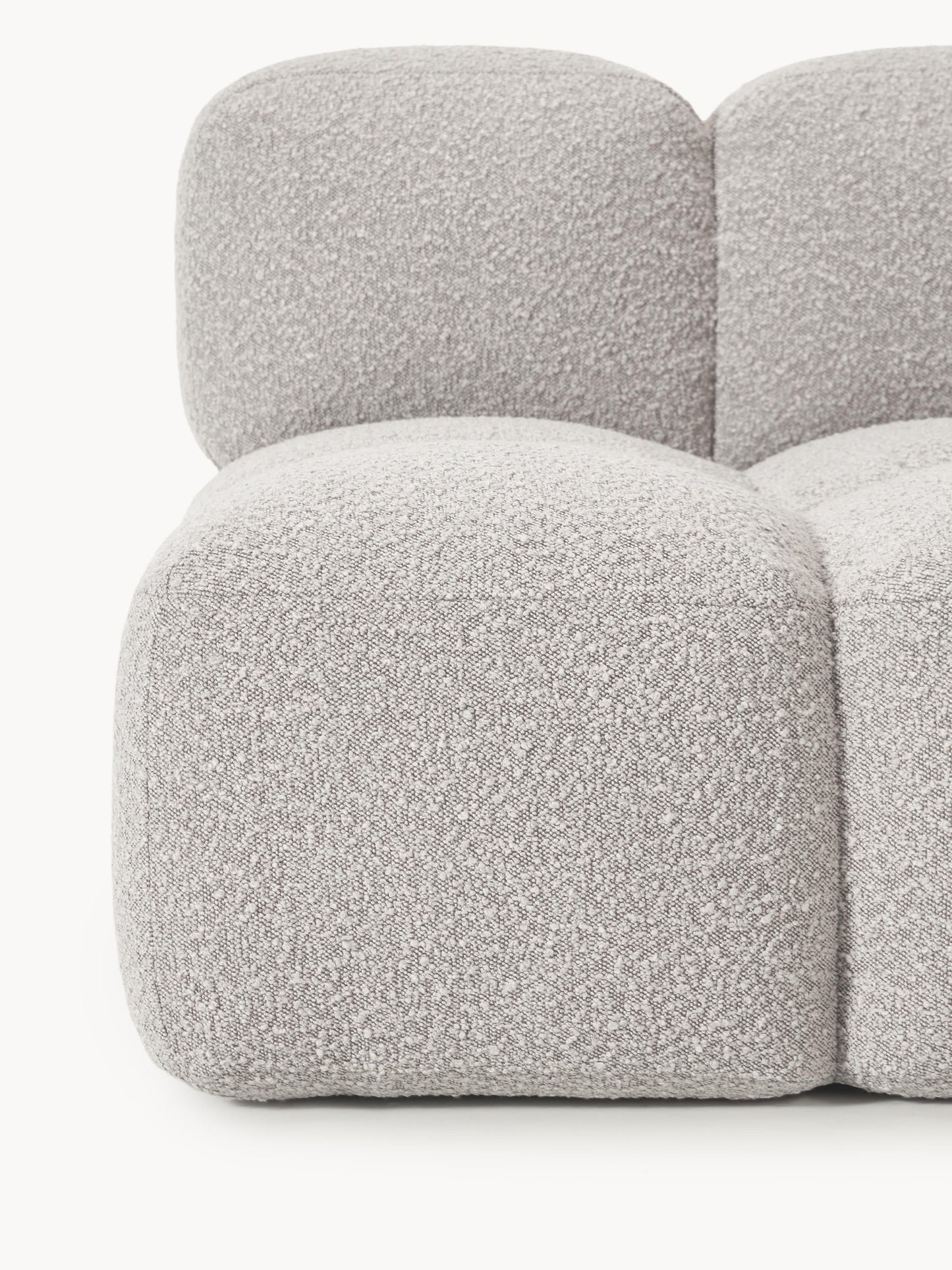 Mittelmodul Tayla aus Bouclé