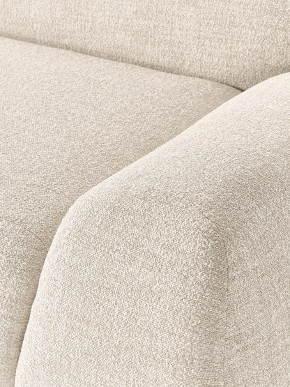 Modulares Bouclé-Sofa Wolke (3-Sitzer)