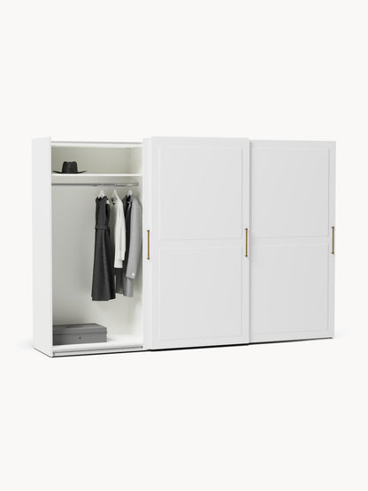 Modularer Schwebetürenschrank Charlotte, 300 cm Breite, in verschiedenen Größen