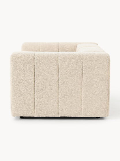 Modulares Bouclé-Sofa Lena (3-Sitzer)
