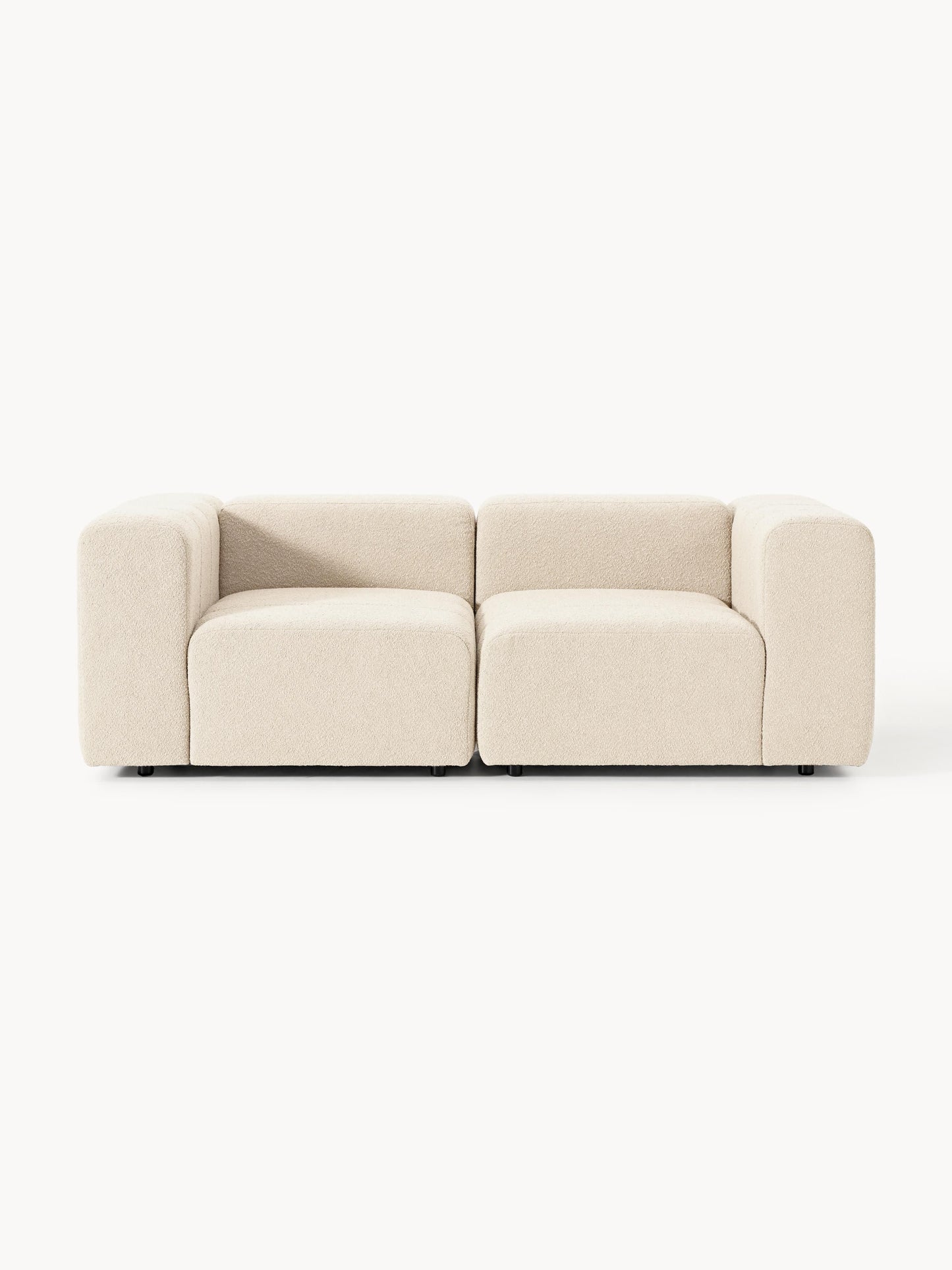Galeriebild 1 - Modulares Bouclé-Sofa Lena (3-Sitzer)