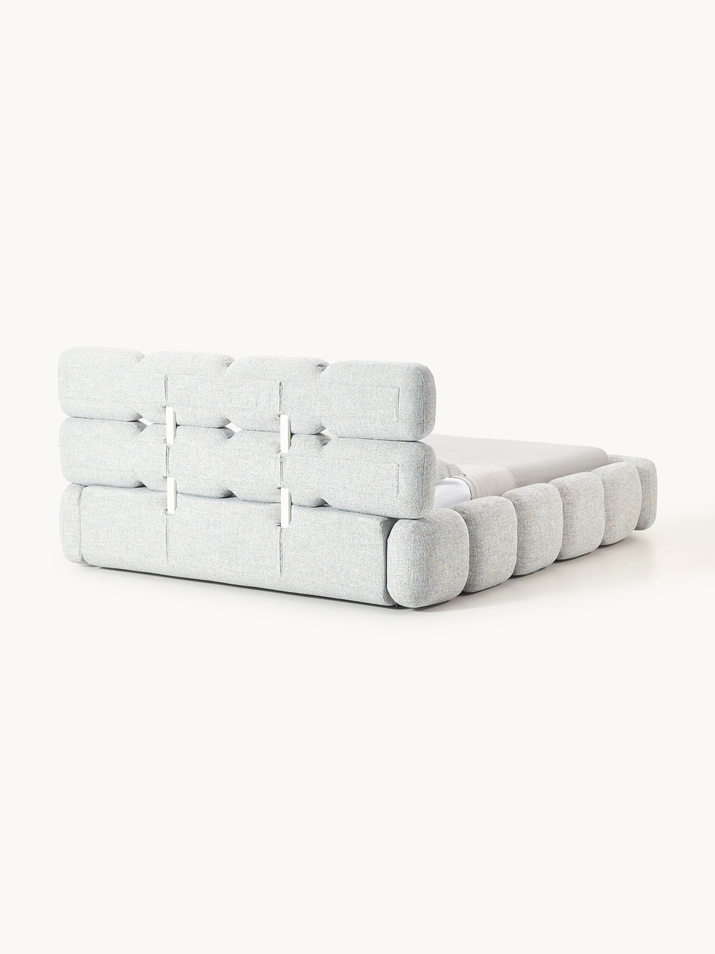 Polsterbett Tayla aus Bouclé
