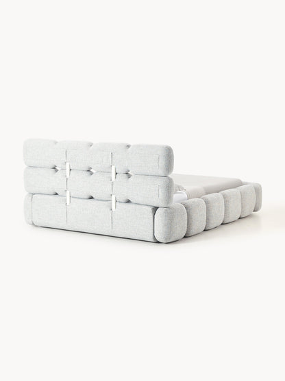 Polsterbett Tayla aus Bouclé