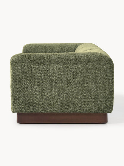 Modulares Sofa Natalie (3-Sitzer) aus Teddy-Bouclé