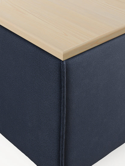 Sofa-Hocker Lennon mit Stauraum