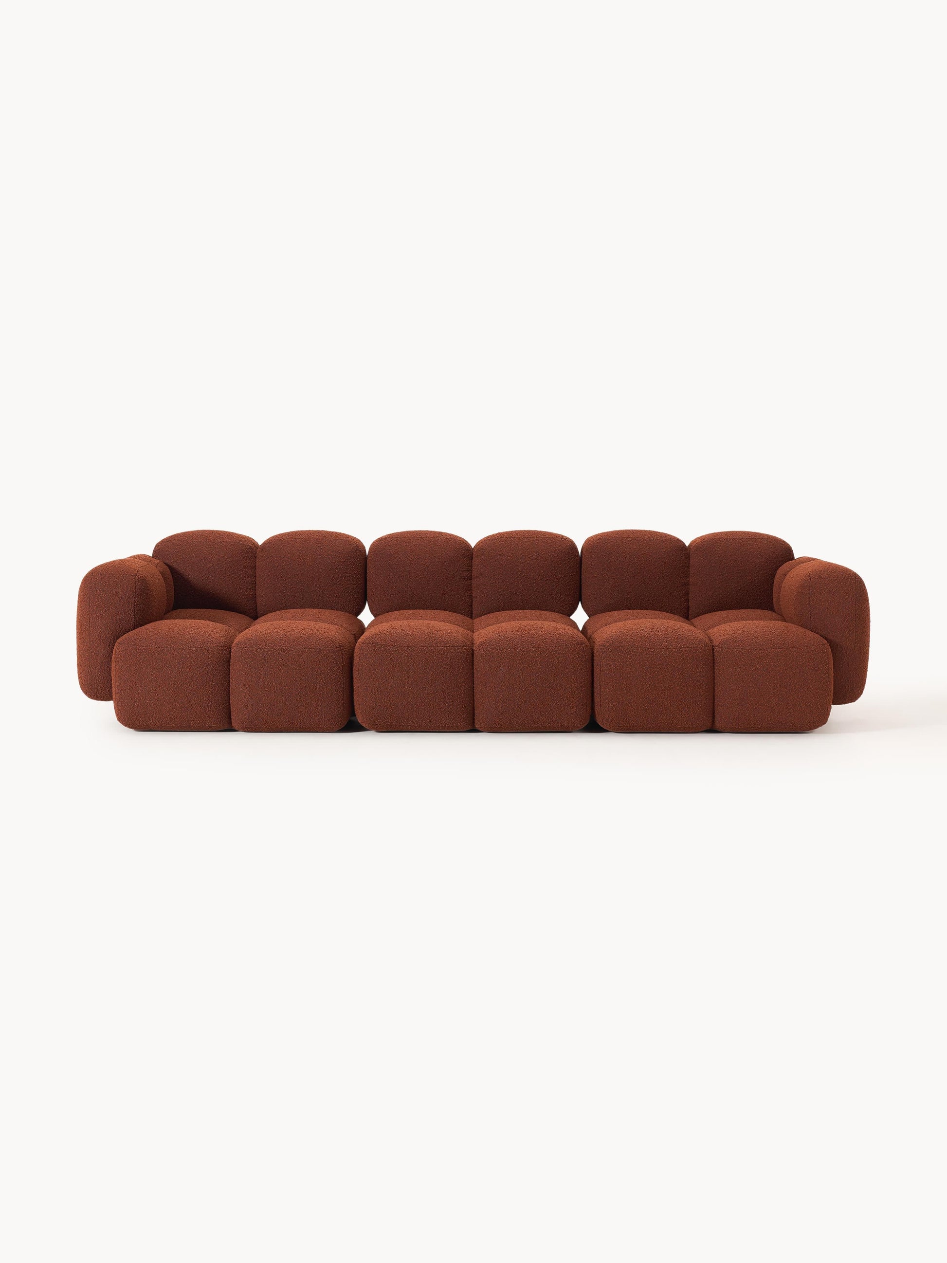 Galeriebild 1 - Modulares Sofa Tayla (4-Sitzer) aus Bouclé