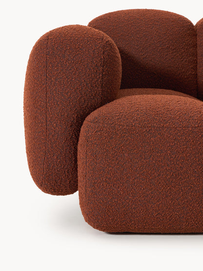 Modulares Sofa Tayla (4-Sitzer) aus Bouclé