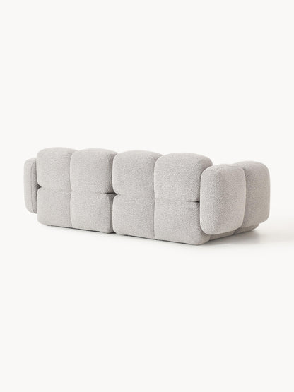 Modulares Sofa Tayla (3-Sitzer) aus Bouclé