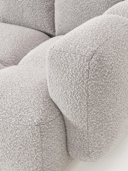 Modulares Sofa Tayla (3-Sitzer) aus Bouclé