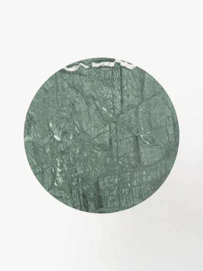 Runder Esstisch Noam mit Marmor-Tischplatte, Ø 120 cm