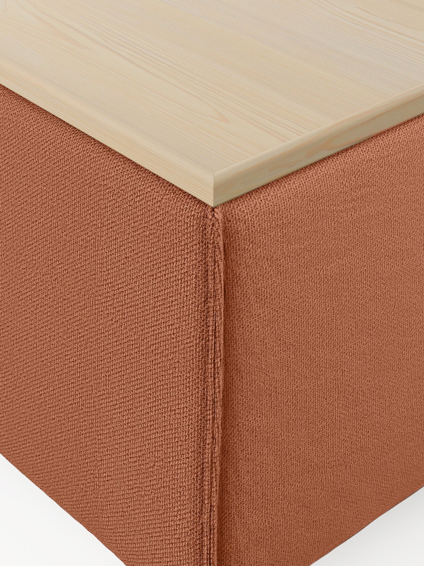 Sofa-Hocker Lennon mit Stauraum