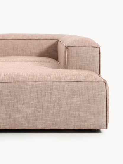 Modulares XL Sofa Lennon aus Leinen-Mix