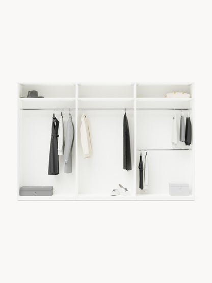 Modularer Drehtürenschrank Simone, 300 cm Breite, in verschiedenen Größen