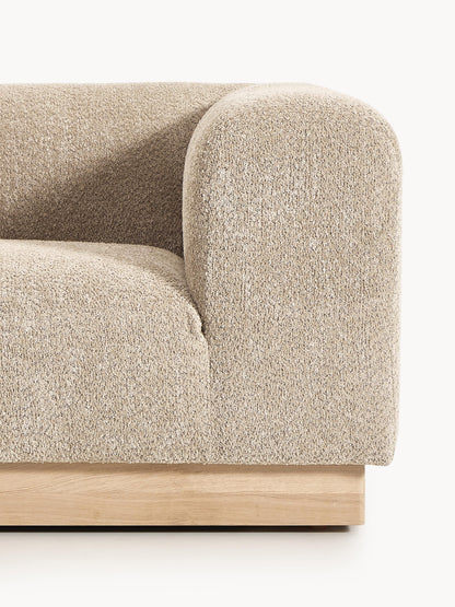 Eckmodul Natalie aus Teddy-Bouclé