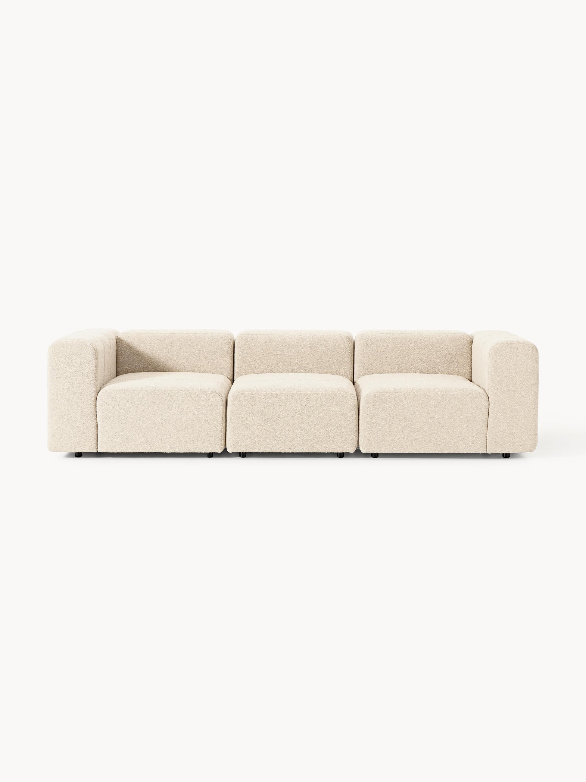 Galeriebild 1 - Modulares Bouclé-Sofa Lena (4-Sitzer)