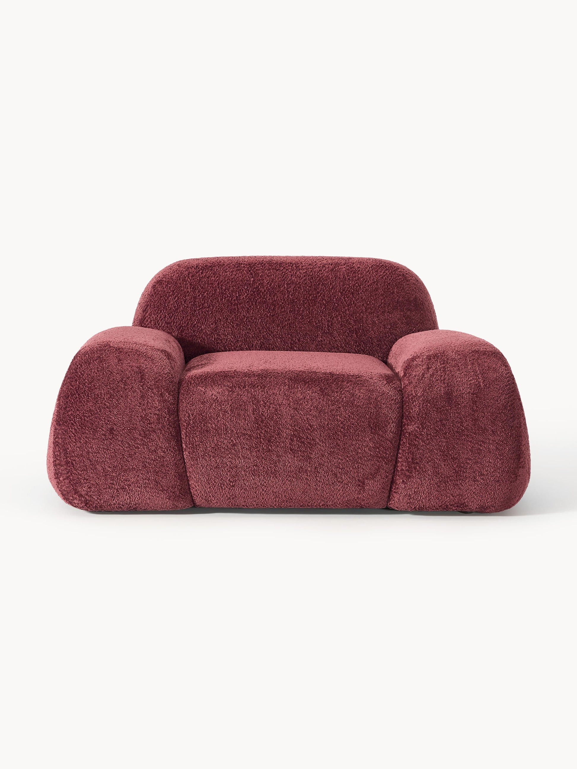 Loungesessel Wolke aus Teddy-Bouclé