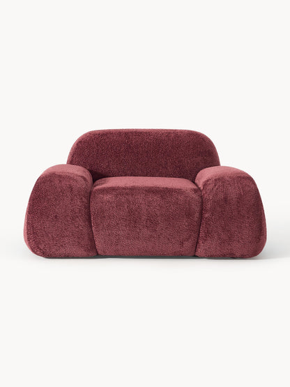 Loungesessel Wolke aus Teddy-Bouclé