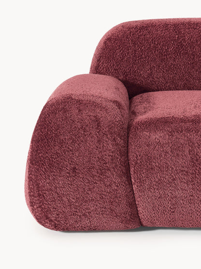 Loungesessel Wolke aus Teddy-Bouclé