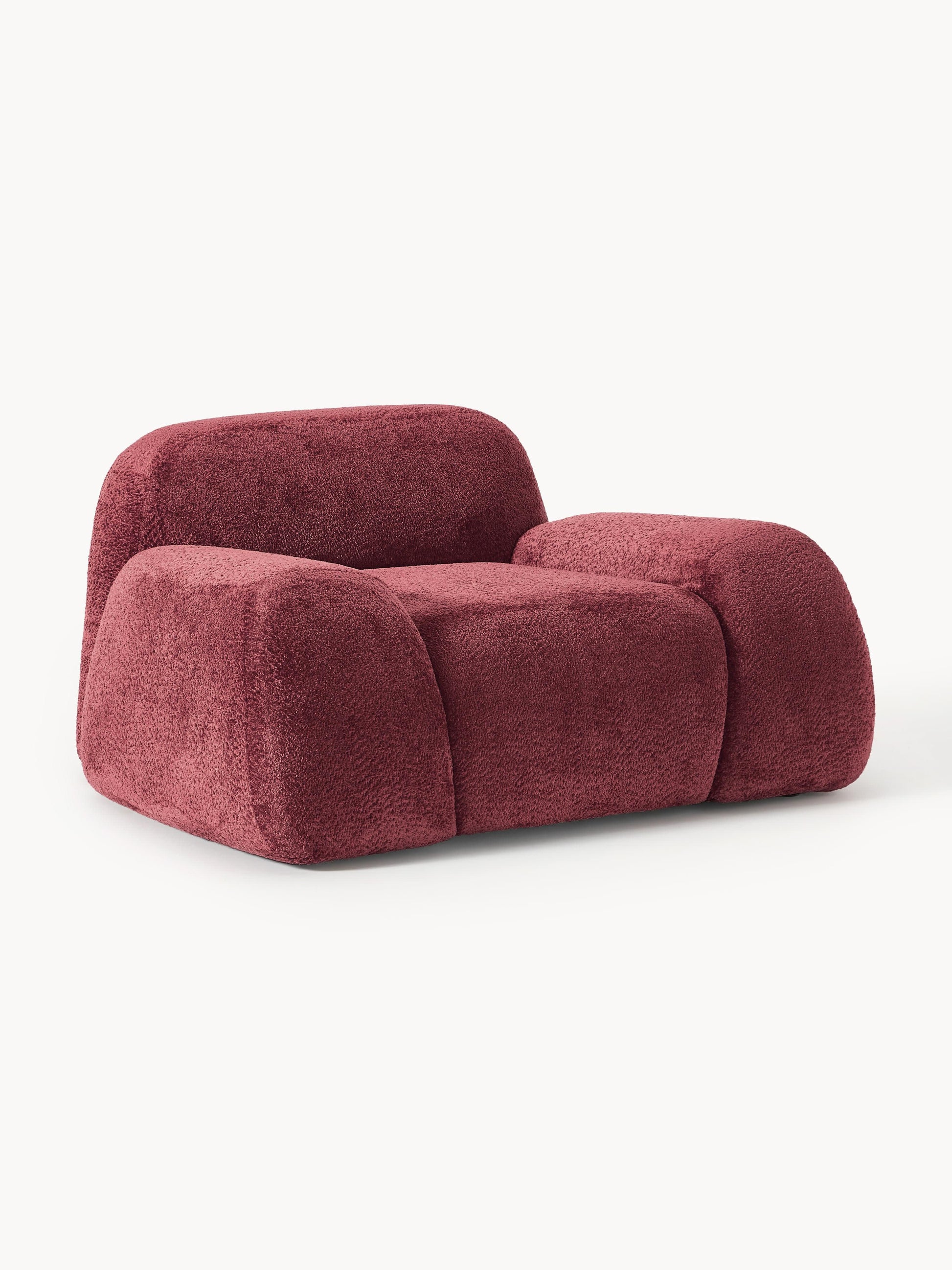 Galeriebild 1 - Loungesessel Wolke aus Teddy-Bouclé