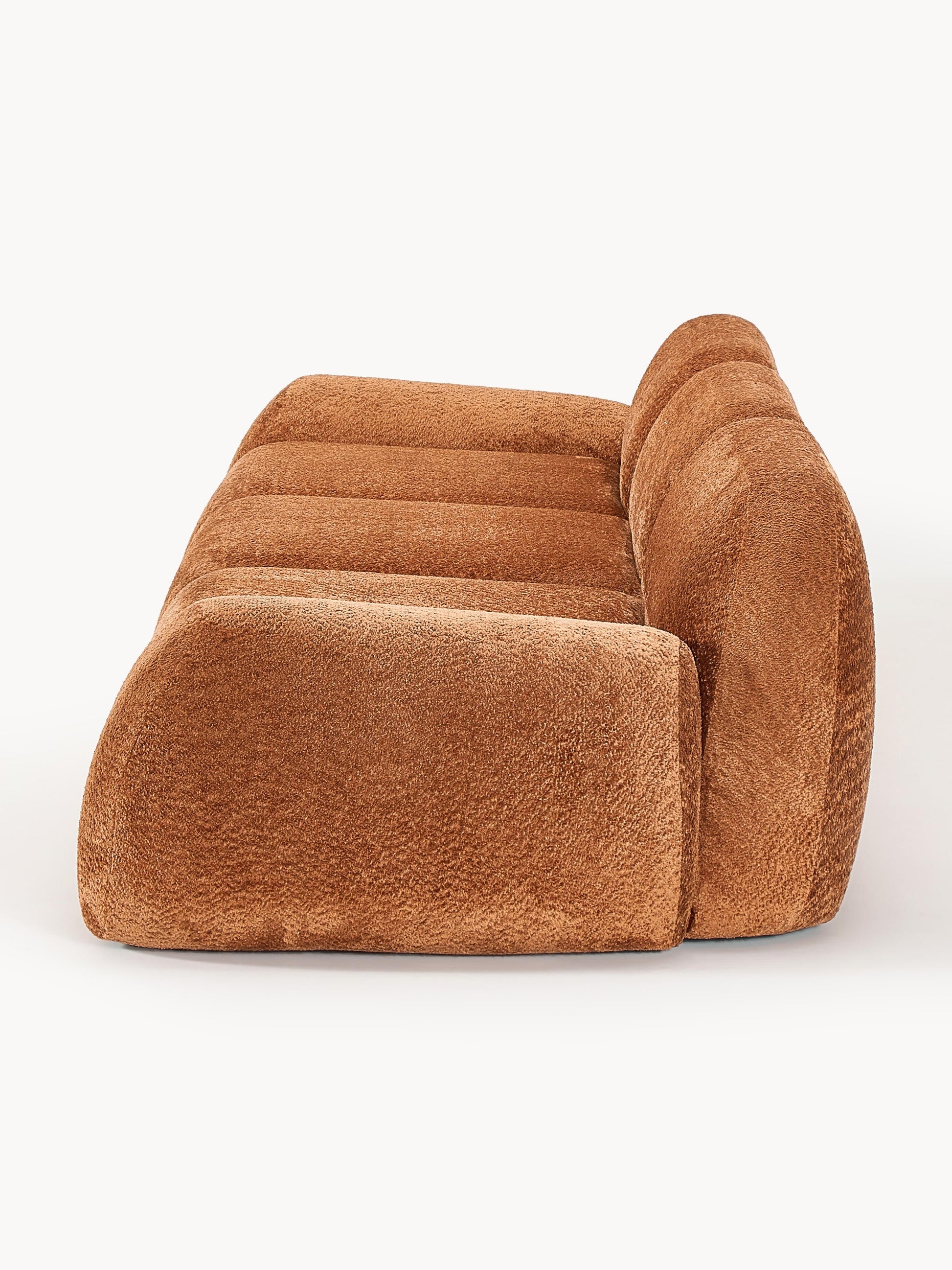 Modulares Teddy-Bouclé-Sofa Wolke (4-Sitzer)