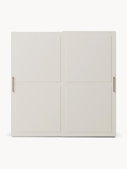 Modularer Schwebetürenschrank Charlotte, 200 cm Breite, mehrere Varianten