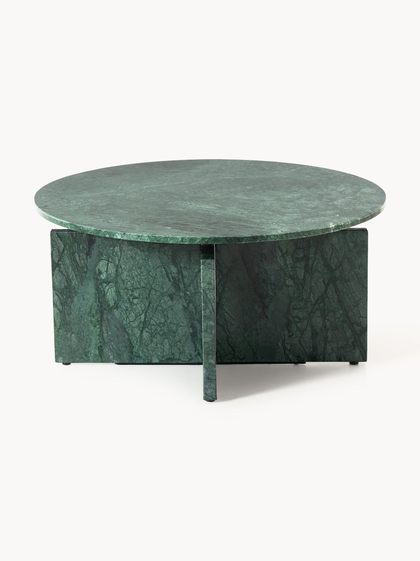 Runder Couchtisch Marisa aus Marmor