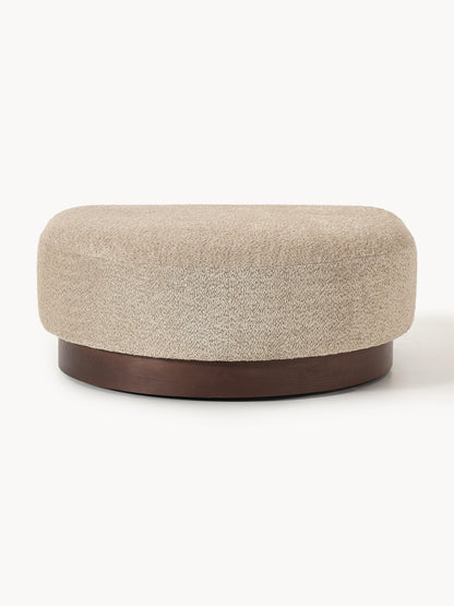 Sofa-Hocker Natalie aus Teddy-Bouclé