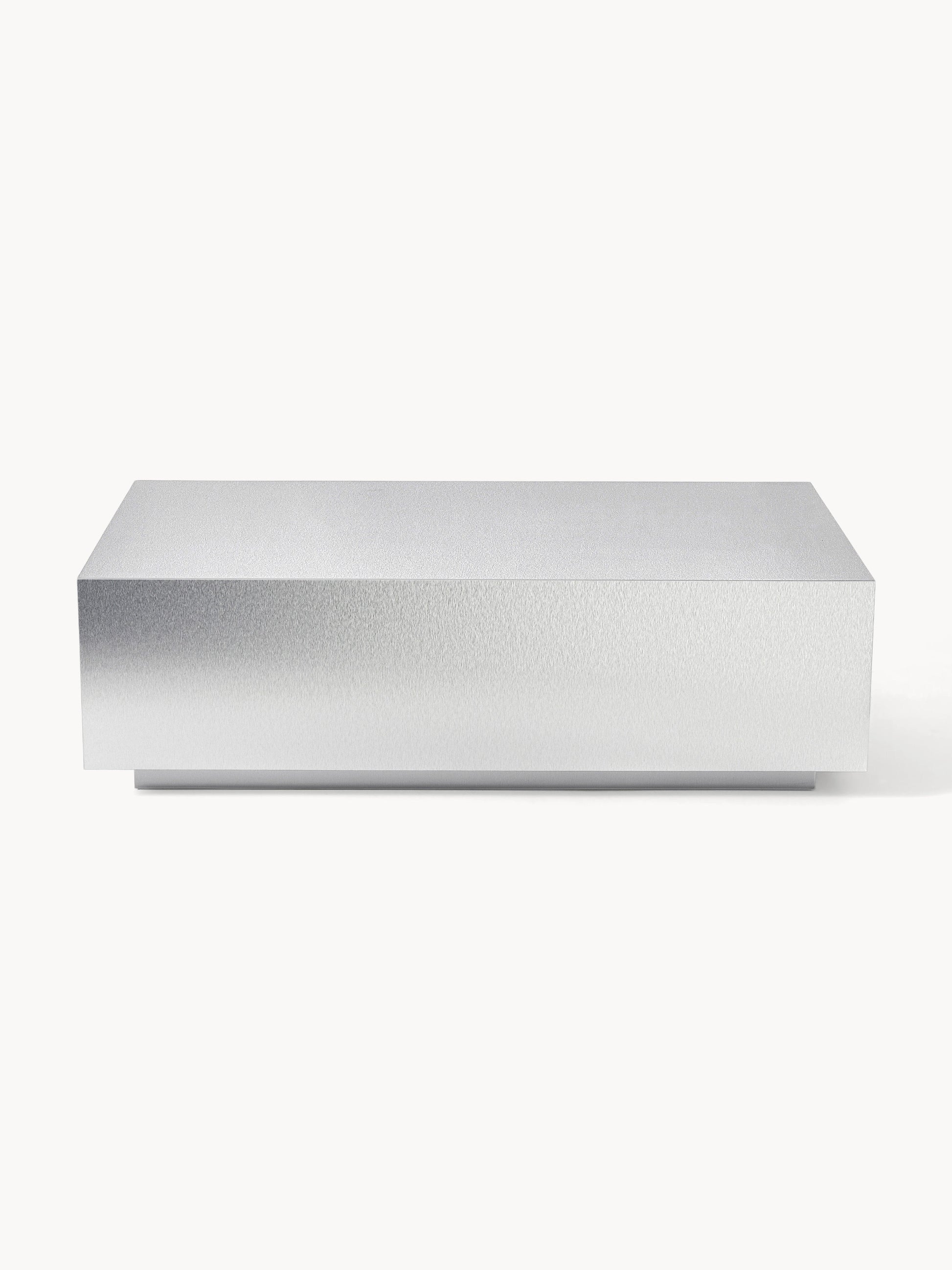 Couchtisch Lesley in Metall-Optik