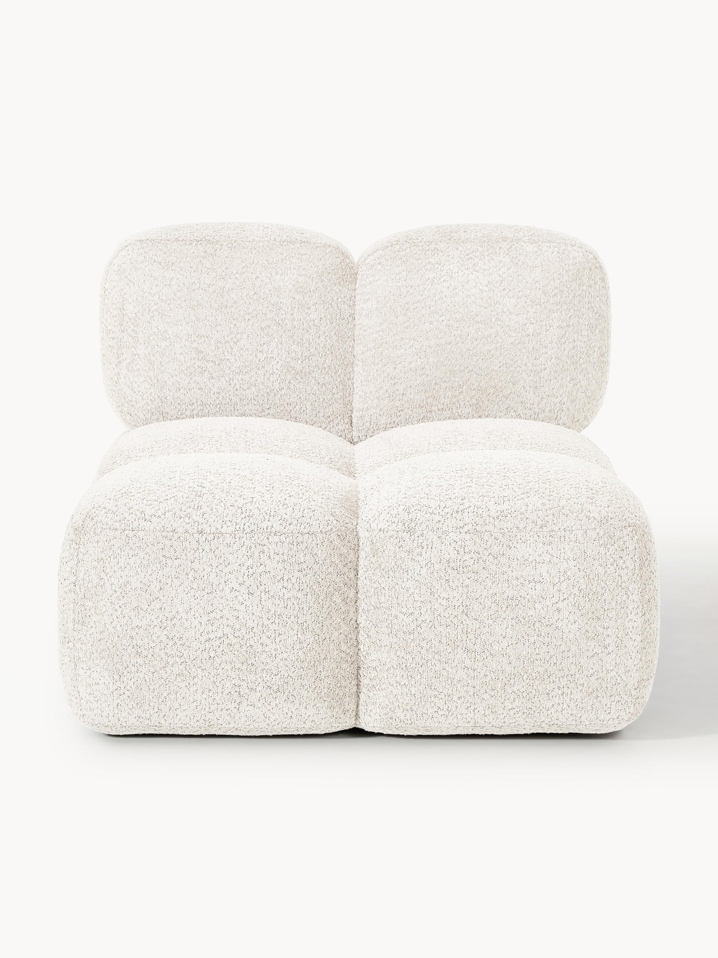 Galeriebild 1 - Mittelmodul Tayla aus Teddy-Bouclé