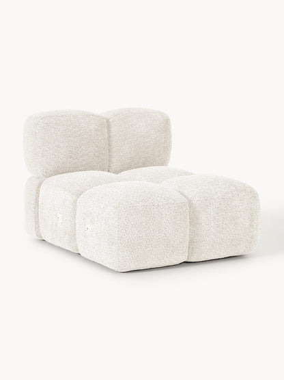 Mittelmodul Tayla aus Teddy-Bouclé