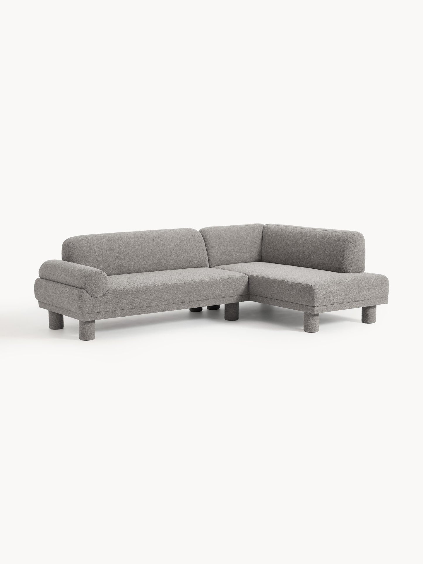 Bouclé-Ecksofa Lilo
